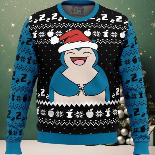 Snorlax Holiday Pokemon Ugly Christmas Sweater