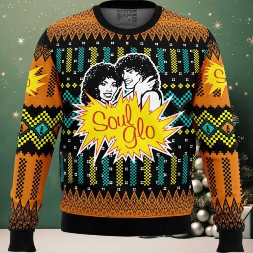 Soul Glo Coming To America Ugly Christmas Sweater