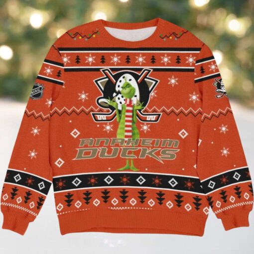 Special Release Anaheim Ducks NHL Ugly Sweater All Over Prints Christmas S