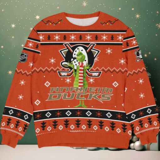 Special Release Anaheim Ducks NHL Ugly Sweater All Over Prints Christmas S