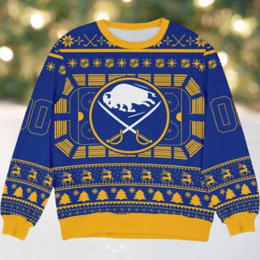 Special Release Buffalo Sabres NHL Ugly Sweater All Over Prints Christmas