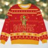 NHL Columbus Blue Jackets Personalized Name Christmas Ugly Sweater Design ST2306