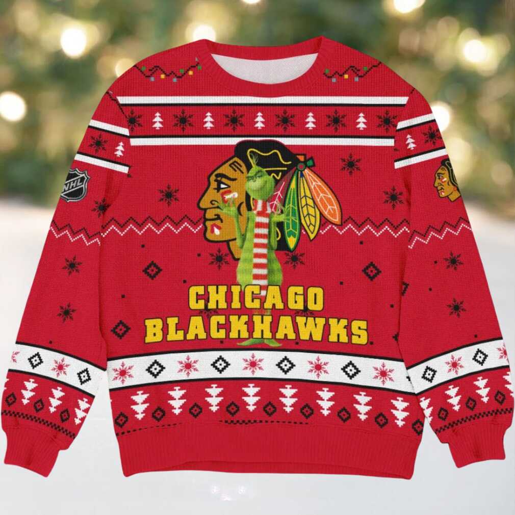 Special Release Chicago Blackhawks NHL Ugly Sweater All Over Prints Christmas S Special Release Chicago Blackhawks NHL Ugly Sweater All Over Prints Christmas S