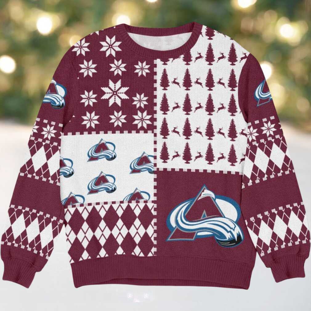 Special Release Colorado Avalanche NHL Ugly Sweater All Over Prints Christmas, hoodie, sweater, long sleeve and tank top Colorado Avalanche Ugly Christmas Sweater