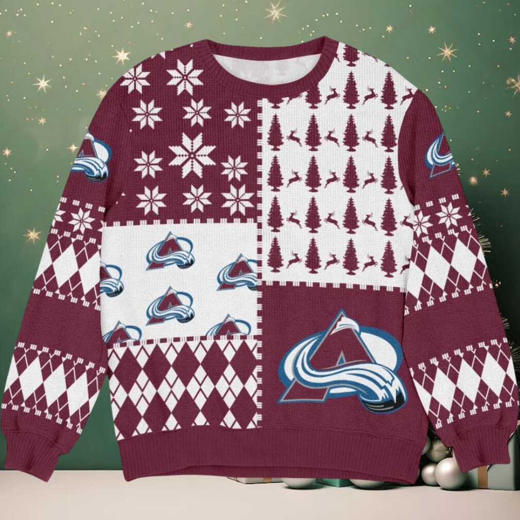 Special Release Colorado Avalanche NHL Ugly Sweater All Over Prints Christmas, hoodie, sweater, long sleeve and tank top Colorado Avalanche Christmas Sweater