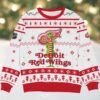 Christmas On The Naughty List Skull Ugly Christmas Sweater