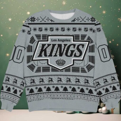 Special Release Los Angeles Kings NHL Ugly Sweater All Over Print Christmas