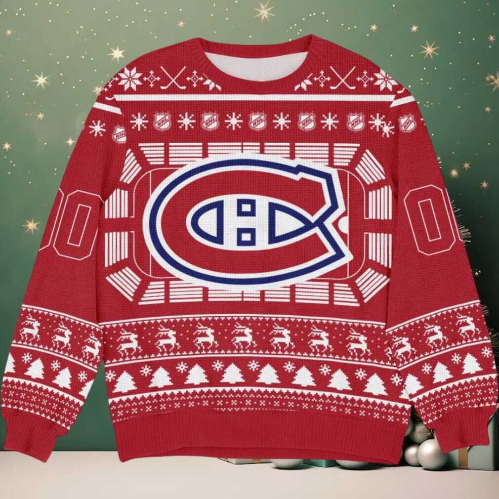 Special Release Montreal Canadiens NHL Ugly Sweater All Over Prints Christmas, hoodie, sweater, long sleeve and tank top Montreal Canadiens Christmas Sweater