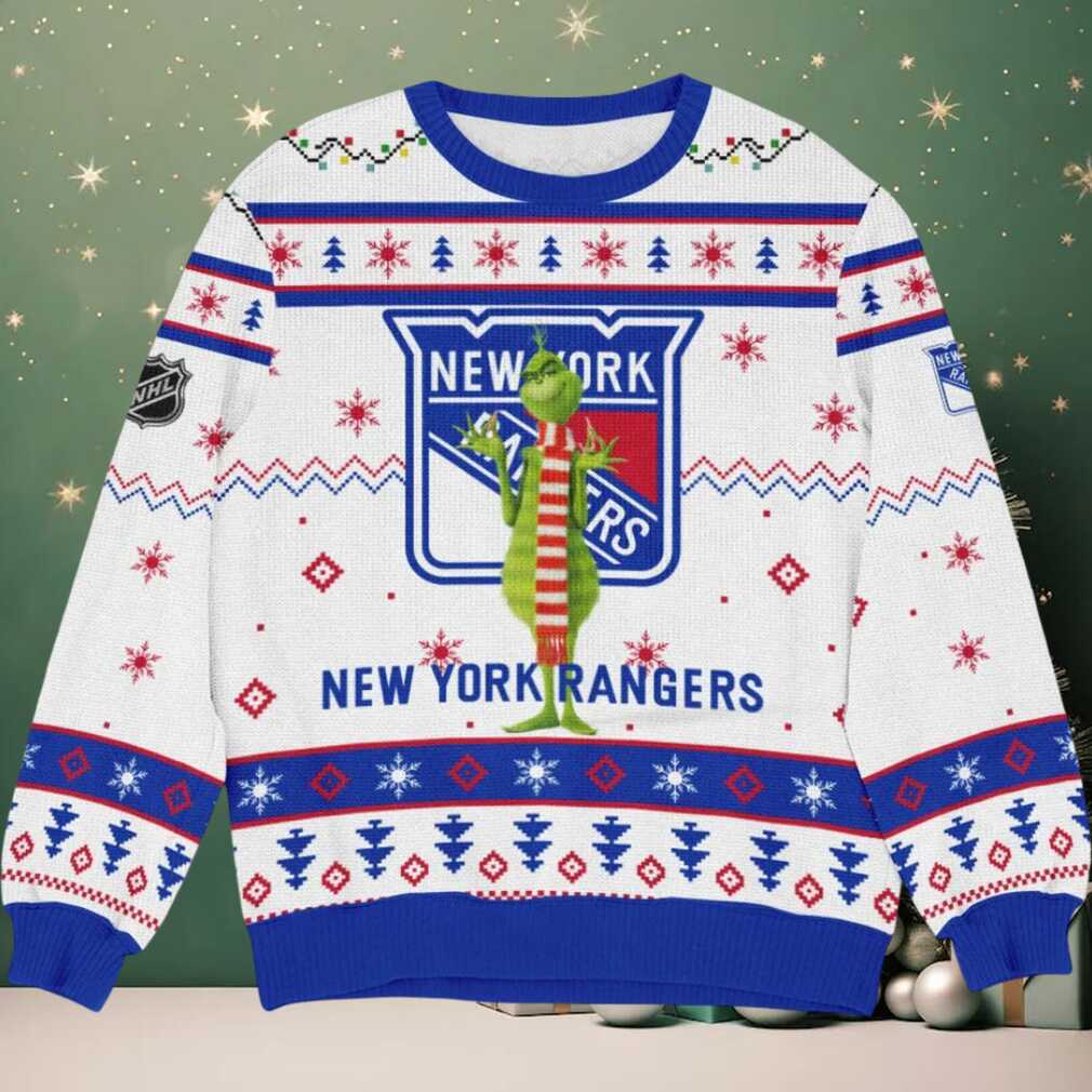 Special Release New York Rangers NHL Ugly Sweater All Over Prints Christmas Se, hoodie, sweater, long sleeve and tank top New York Rangers NHL Ugly Christmas Sweater Back