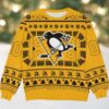NHL Anaheim Ducks Personalized Name Christmas Design Ugly Sweater ST2301