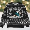 NHL Minnesota Wild Personalized Name Christmas Design Ugly Sweater ST2301