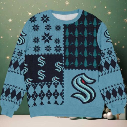 Special Release Seattle Kraken NHL Ugly Sweater All Over Prints Christmas Season HONHL180924SW31