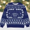 Cool Beard Skull Team Skull Ugly Christmas Sweater