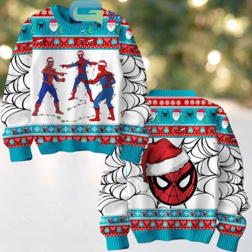 Spider Man All I Want For Christmas Marvel Movies Ugly Sweater