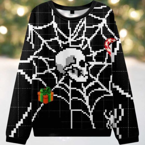 Spider Web Ugly Christmas Sweater