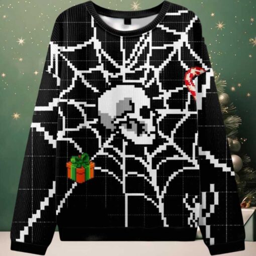Spider Web Ugly Christmas Sweater
