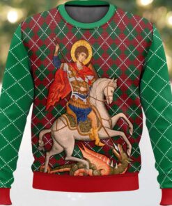 St George Ugly Christmas Sweater St George Ugly Christmas Sweater