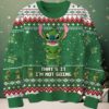 New York Jets Skull Halloween Ugly Sweater