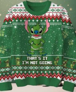 Stitch Merry Christmas That’s It I’m Not Going Ugly Sweater