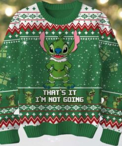 Stitch Merry Christmas That’s It I’m Not Going Ugly Sweater
