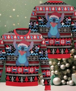 Stitch Santa Lilo And Stitch Ugly Christmas Sweater Stitch Santa Lilo And Stitch Ugly Christmas Sweater