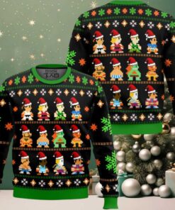 Street Fighter Classic Collection Ugly Christmas Sweater Street Fighter Classic Collection Ugly Christmas Sweater