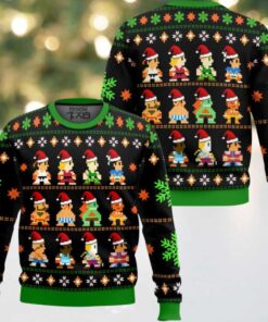 Street Fighter Classic Collection Ugly Christmas Sweater Street Fighter Classic Collection Ugly Christmas Sweater
