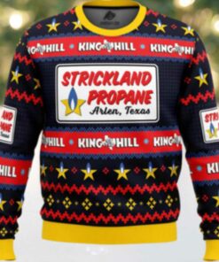 Strickland Propane Arlen Texas King of The Hill Ugly Christmas Sweater