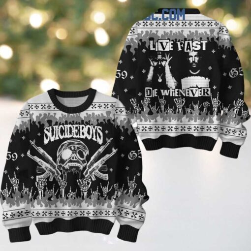Suicideboys Live Fast Die Whenever Ugly Sweater