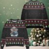 Cerveza Pacifico Clara Snowflake Reindeer Pattern Ugly Christmas Sweater Yellow