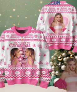 Sydney Sweeney All I Want For Christmas 2024 Sydney Sweeney Ugly Sweater