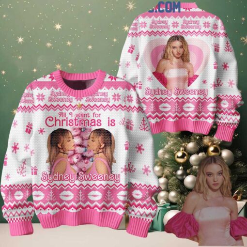 Sydney Sweeney All I Want For Christmas 2024 Sydney Sweeney Ugly Sweater