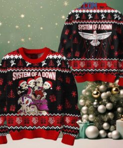 System Of A Down Merry 2024 Christmas Ugly Sweater