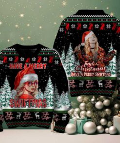 Taylor Swift Taylor’s Christmas Is Merry And Cheerful 2024 Ugly Sweater
