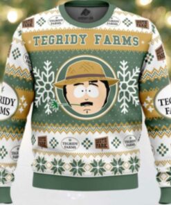 Tegridy Farms South Park Ugly Christmas Sweater