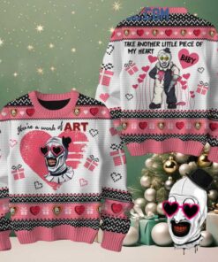 Terrifier Take Another Little Piece Of My Heart 2025 Ugly Sweater