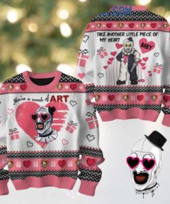 Terrifier Take Another Little Piece Of My Heart 2025 Ugly Sweater
