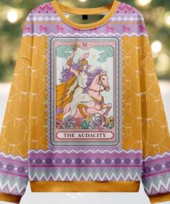 The Audacity Tarot Card Ugly Christmas Sweater