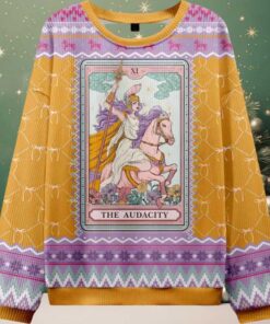 The Audacity Tarot Card Ugly Christmas Sweater