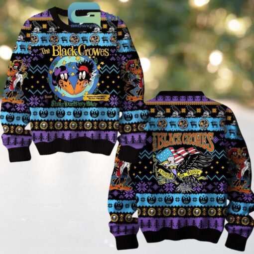 The Black Crowes A Morica Or Bust Christmas 2024 Ugly Sweater