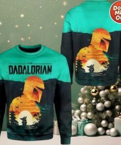 The Dadalorian This Is The Way Ugly Sweater 2025