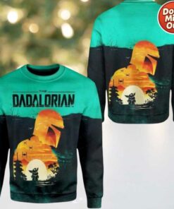 The Dadalorian This Is The Way Ugly Sweater 2025