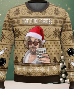 The Dude Abides The Big Lebowski Ugly Sweater The Dude Abides The Big Lebowski Ugly Sweater