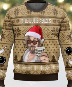 The Dude Abides The Big Lebowski Ugly Sweater The Dude Abides The Big Lebowski Ugly Sweater