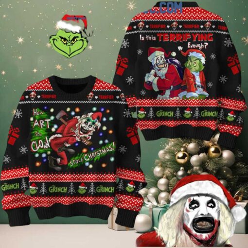 The Grinch Is This Terrifying Everyday Merry 2024 Christmas Ugly Sweater