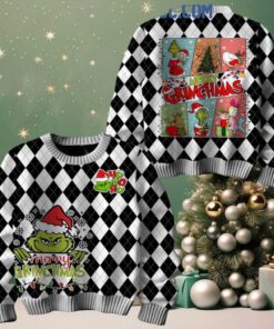 The Grinch Merry Grinchmas Christmas Be Merry Ugly Sweater