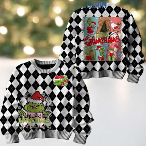 The Grinch Merry Grinchmas Christmas Be Merry Ugly Sweater