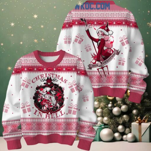 The Hazbin Hotel Merry Christmas In Hell Ugly Sweater