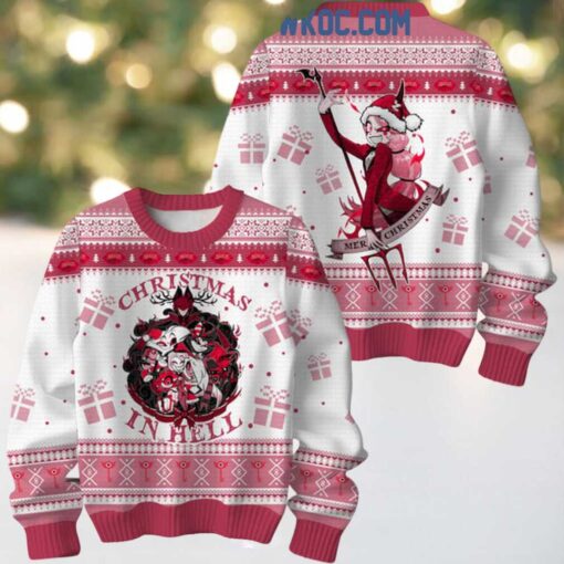 The Hazbin Hotel Merry Christmas In Hell Ugly Sweater