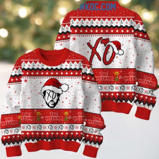 The Weeknd Have A Merry XO Christmas Ugly Sweater